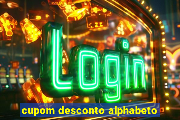 cupom desconto alphabeto